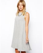 Asos Sleeveless Swing Dress - Lyst