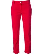 Dolce & Gabbana Cropped Trousers - Lyst