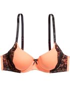 H&M Microfibre/Lace T-Shirt Bra - Lyst