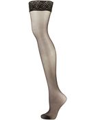 Topshop Pretty Polly Nylon Hold Ups - Lyst