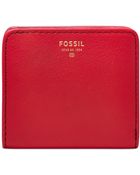 Fossil Sydney Leather Bifold Wallet - Lyst