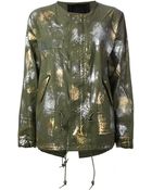 Mr & Mrs Furs Collarless Jacket - Lyst
