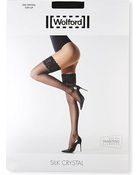Wolford Swarovski Crystal Stay-Ups - Lyst