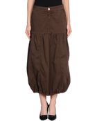Manila Grace Denim Skirt - Lyst