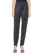 Rag & Bone Cavalry High Waisted Trousers - Navy - Lyst