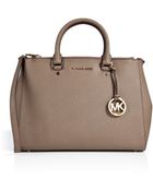 MICHAEL Michael Kors Leather Large Sutton Tote - Lyst
