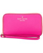 Kate Spade Cherry Lane Louie Wristlet Wallet - Lyst