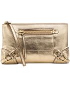 Michael Kors Michael Fallon Large Zip Clutch - Lyst