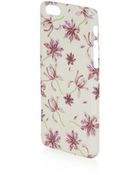 Topshop Fire Flower Iphone 6 Cover - Lyst