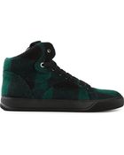Lanvin Hi-Top Sneakers - Lyst