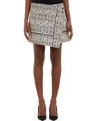 Proenza Schouler Tweed Wrap Mini Skirt - Lyst