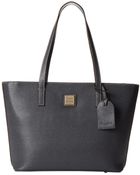 Dooney & Bourke Saffiano Charleston Shopper - Lyst