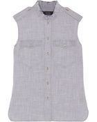 Isabel Marant Vlady Woven Cotton Shirt - Lyst