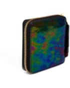 Lulu Guinness Oil Slick Square Coin Purse - Lyst