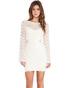 Free People Lovely In Lace Bodycon Dress - Lyst