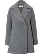 Paul & Joe Double Face Wool A-Line Coat - Lyst