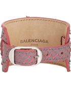 Balenciaga Python Ligne Classic Bracelet - Lyst