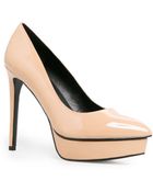 Mango Platform Pumps - Lyst