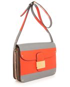 Valentino Rivet Leather Shoulder Bag - Lyst