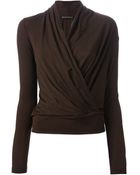 Plein Sud Wrap Top - Lyst