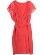 Fendi Silk Dress - Lyst