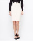 Ann Taylor Petite Zip Pencil Skirt - Lyst