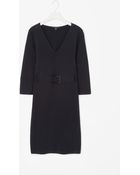 Cos Belted Wool Dress - Lyst