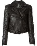 2nd Day Studded Biker Jacket - Lyst