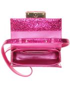Saint Laurent Lulu Bunny Small Glitter Shoulder Bag - Lyst