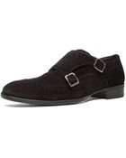 Alexander McQueen Double Buckle Monk Shoe - Lyst