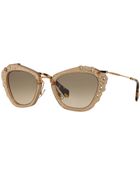 Miu Miu Mu 04Qs 55 - Lyst