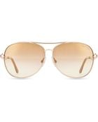 Roberto Cavalli Metal Aviator Sunglasses - Lyst