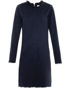 Aries Frayed-Edge Denim Dress - Lyst
