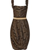 Vivienne Westwood Red Label Metallic Jacquard Dress - Lyst