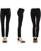 Joe's Jeans Oblique Zip Skinny Ankle - Lyst