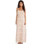 Joie Hydeia Garden Floral Maxi Dress - Lyst
