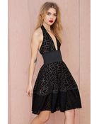 Nasty Gal Dream On Laser Cut Dress - Lyst