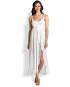 Jonquil Tulip Chiffon Sleep Gown - Lyst