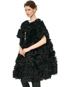 Temperley London Rose Evening Coat Black - Lyst