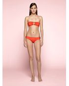Proenza Schouler Bandeau Bikini - Lyst