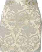Vivienne Westwood Red Label Floral-Satin Jacquard Mini Skirt - Lyst