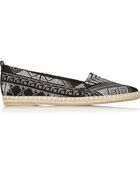 Nicholas Kirkwood Mexican Embroidered Twill Espadrilles - Lyst