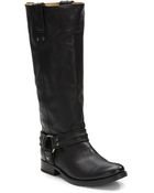 Frye Melissa Harness Leather Boots - Lyst
