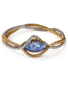 Alexis Bittar Sodalite Encrusted Vine Bracelet - Lyst