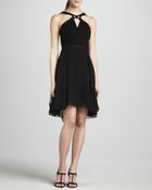 Jason Wu Halter Dress With Hi-Lo Flounce Hem - Lyst