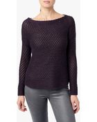 7 For All Mankind Boatneck Sweater - Lyst