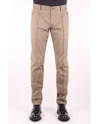 Dolce & Gabbana Pantalone Chinos Beige - Lyst