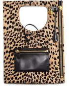 Tom Ford Alix Calf Hair Padlock & Zip Shoulder Bag - Lyst