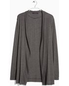 Violeta By Mango Ribbed Detail Cardigan - Lyst