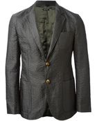 Giorgio Armani Quilted Blazer - Lyst